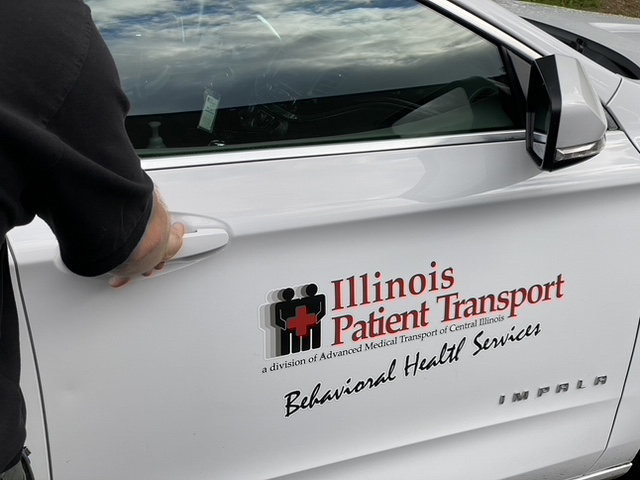 Illinois Patient Transport vehicle